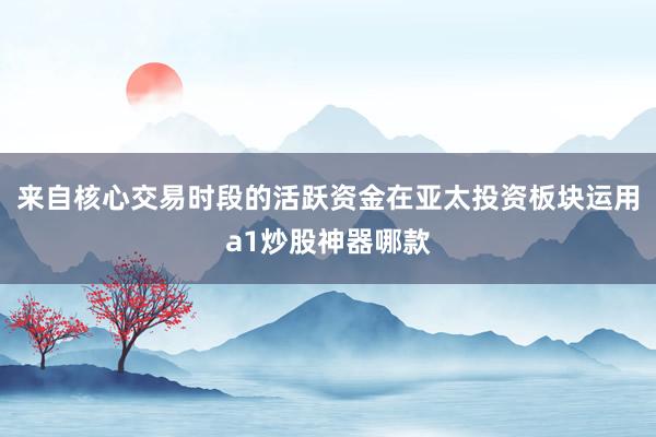 来自核心交易时段的活跃资金在亚太投资板块运用a1炒股神器哪款